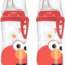 NUK Elmo Active Cup, 10oz, 2 Pack  BPA Free, Spill Proof Sippy Cup