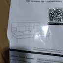 COMHOMA Convertible Sofa Bed,72Fabric Couch with Adjustable Backrest,Loveseat Recliner Sleeper Living Room Furniture futon Set (Black)