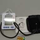 Blood Pressure Monitor for Home Use with Large Upper Arm Cuff - Automatic Talking Pulse and BP Machine with 240 Memory Recalls for 3 Users - Carrying Bag and Batteries Included, Backlit Digital LCD