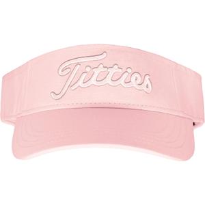 Bamveio Tittiess Golf Visors Hats for Men Women,Funny Titties Golf Gifts for Adults Humor,Pink 2 (Pink)