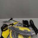 Steam Cleaner,15s Heat-Up,1.6L Tank,3-Level Adjustable Handle,2500W Steamer for Cleaning,Portable Steamer for Cleaning with 16PCS Accessories,Steam Cleaner for Home, Car, Dirt, Grease, Grout,Tile, Couch (Yellow)