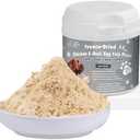 Glucosamine Multivitamin Hip & Joint Care Supplement for Dogs, Freeze Dried Chicken & Quail Egg Yolk Floss Treats Vitamin C Vitamin E 6 Ounce Dog Health Supplies