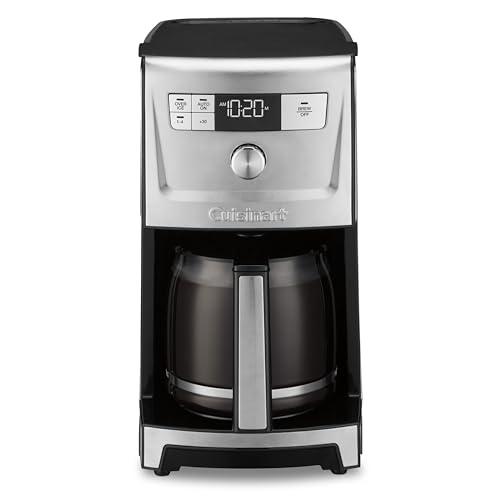 Cuisinart Coffee Maker, 14-Cup PerfecTemp Programmable Coffee Machine Glass Carafe with 1-4 Cup Setting, Brew Strength Control, Brew Pause, and Over Ice Function, Stainless Steel, DCC-3500SS