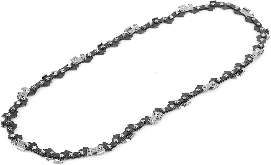 Oumefar 3/8P 15Inch High Density Zinc Alloy 050 40DL Chainsaw Saw Chain for Logging Forests Wood Branches Saw Chain Replacement