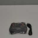 Rii K28 Bluetooth Mini Keyboard Remote Control with Touchpad Moue Combo, Backlit 2.4GHz Wireless Keyboard with Rechargeable Battery for Android TV Box, PC, Smart TV(2.4G and Bluetooth)