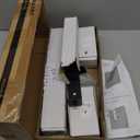 ZEKOO Bifold Barn Door Hardware: 40 inch Bi-fold Sliding Barn Door Hardware Track Kit for 36" Closet Doors - Easy Assembly Smoothly Quietly I Shape Side Mount and Top Mount Slide Roller- No Doors