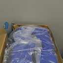 Ice Machine for Knee After Surgery, Cold Therapy Machine for Knee Replacement, Portable Ice Therapy Machine with Wheels, Handle for Pain Relief - Unisex for Men/Women (Blue)