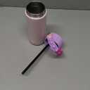 Elemental Insulated Kids Water Bottle, Stainless Steel Water Bottle with Straw Lid & Pop-It Handle, Leak-Proof Water Bottles for School, Boys or Girls, Travelling and Sports, 18oz - Pink Tie Dye