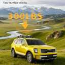 Tuyoung 300lbs Roof Rack Cross Bars Compatible with KIA Telluride 2023 2024 2025 X-PRO & X-LINE with Raised Side Rails, Lockbale Heavy Duty Anti-Theft Aluminum Roof Rails Crossbars Rooftop Cargo Bars