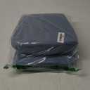 Lumbar Support Pillow for Bed Relief Back Pain: Lower Back Pillow for Sleeping - Memory Foam Waist Pillow - Back Wedge Bolster Pillow for Side, Back&Stomach Sleepers - Bed Rest Pillow for Car, Sofa (Blue-01)