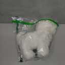 pangcangshu Simulation Bichon Frise Plush Toy Stuffed Animal Realistic Puppy Dog Toy for Home Decoration Easter, Thanksgiving, Christmas, New Year's Gifts (White, 35cm/13inch)