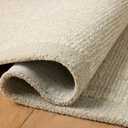 Loloi Magnolia Home by Joanna Gaines Henley Collection HNY-01 Ivory/Silver 2'-3" x 3'-9" Accent Rug