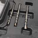 10-Pieces Concrete Hole Saw Kit with 3 Drill Bits and SDS Plus & Max Shank, Masonry Hole Saw Kit Size 30, 40, 65, 80, 100 MM for Brick, Block, Concrete Drilling.