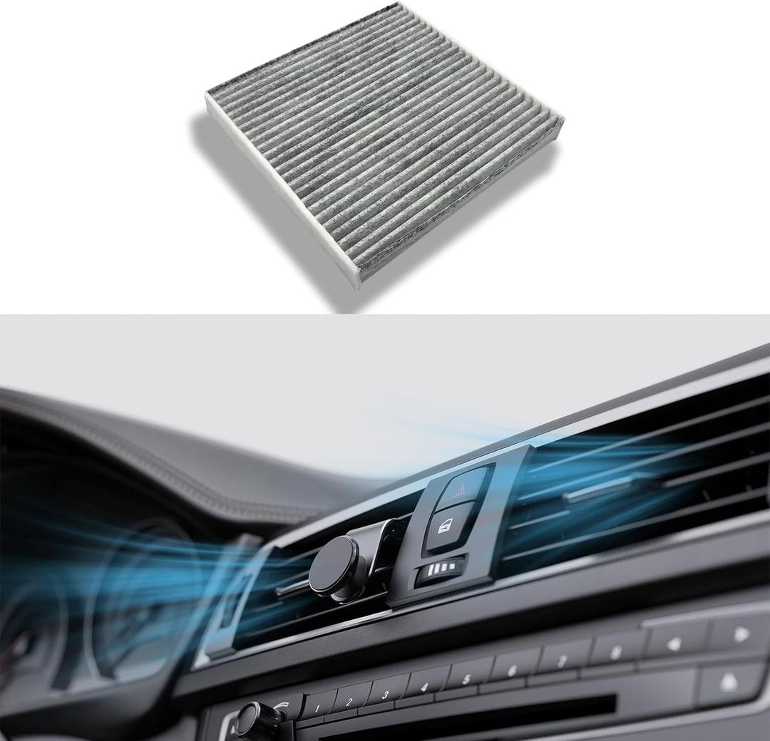 CF10285 Cabin Air Filter, Premium Cabin Filter with Activated Carbon, Car Air Filter Replacement for Camry 2007-2017 Corolla 2009-2019 Rav4 2006-2018 4Runner 2010-2023 Prius Highlander ES300H