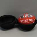 LDZJHTYY Auto-Start Power Gyro Ball(2026 New), Wrist Ball Exerciser, Forearm Exerciser Gyro Ball for Fingers with Led Light (with Ball Bag) (Crimson)