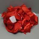 WILLBOND 8 Pcs Valentine's Day Cabinet Ribbons Bows for Kitchen 78.8 Inch Red Large Valentine's Day Door Ribbon Cabinet Bows for Gifts Tree Home Wall Furniture Party Decorations