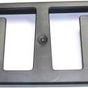 Garage-Pro License Plate Bracket Front Compatible with 2016-2021 Nissan Titan XD Textured - NI1068134