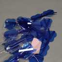 12 Pairs Heart Shaped Sunglasses Candy Color Rimless Fun Heart Glasses for Women Party Favors (Blue)