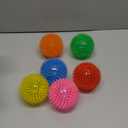 VITEVER 3.5 Squeaky Dog Toy Balls (6 Colors) Puppy Chew Toys for Teething, BPA Free Non-Toxic, Spikey Dog Balls for Medium, Large & Small Dogs, Durable Toys for Aggressive Chewers