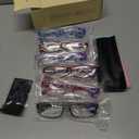Gaoye 1.5 Reading Glasses for Women, 6 Pack Fashion Readers, Spring Hinge Eye Glasses, Blue Light Reading Glasses