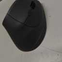AOC 2.4GHz Ergonomic Mouse, Wireless Bluetooth Vertical Mouse for Work, 4800 DPI Optical Tracking, 5 Adjustable DPI, Quiet Clicks, RGB Light, Compatible with Computer, Laptop, PC, Mac, Desktop - Gray