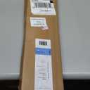 BlastHome Non-Adjustable Luxury Curtain Rods for Windows, 1  Rod Set, 5 foot Fixed Length (Two Rods Connect for a Seamless Look), Tuxedo Black