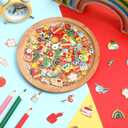 SANNIX 110 Pieces School Themed Charms Bulk, Teacher Jewelry DIY Craft Supplies Enamel Charm for Necklace Earrings Bracelet Teacher Appreciation Gifts Back to School Accessories