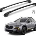 300LBS Lockable Roof Rack Cross Bars Compatible with Subaru Crosstrek 2018-2023 & Impreza 2017-2023, Aluminum Anti-Corrosion Cross Bar Fit Luggage Kayaks Bicycles Snowboard with Raised Side Rails