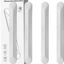 Muekzu Silicone Car Door Edge Guard Trim Molding Crash Scratch Protector Scratch Guard for Car, Sedans,Truck, SUV 4PCS(White)