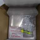 Acrylic Small Shelf, Mini Floating Wall Shelf, Wall Mounted Storage Shelf, for Pop Figures, Plant, Picture Photo Modern Wall for Office Bedroom Living Room, Clear (8 Pack)