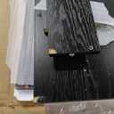 70" TV Stand for Living Room, Modern Entertainment Center & Media Console, Fits TVs up to 80", Storage Cabinet with Shelves, 36" Electric Fireplace with LED Flame (All Black)