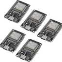 5PCS Type c 30pins ESP-WROOM-32 ESP32 ESP-32S CP2102 Development Board 2.4GHz Dual-Mode WiFi + Bluetooth Dual Cores Microcontroller Processor Integrated with Antenna RF AMP Filter AP STA