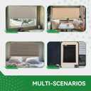 RV Blinds for Camper Windows, Camper Replacement Blinds, Privacy Protection, RV Window Shades for RV, Camper, Travel Trailer, Black (32" W x 24" L)