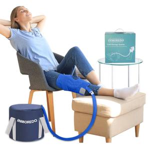 Cold Therapy Machine, Programable Ice Therapy Machine, for Knee Replacement, Post-Surgery Recovery, ACL, Pain Relief, for Sports Injuries, Sprains, Reduce Swelling, Knee Pad