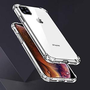 4 x Vani T iPhone 11 Pro Max Case, Clear Protective Heavy Duty Case with Soft TPU Bumper Case for iPhone 11 Pro Max 6.5 Inch