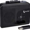 ClearClick Cassette Tape to USB 2.0 (Second Generation) - Convert Cassette Tapes to Digital MP3 Audio Files on USB Flash Drive - File Splitting Feature - Instant Setup - No Computer Required