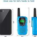 BATURU Walkie Talkies for Kids 3 Miles Long Range, Battery-Saving Walkie Talkie, 22 Channels Kids Walkie Talkies 3 Pack, Outdoor Camping Toys for Girls Boys Age 5-10, Stocking Stuffers for Girls Boys