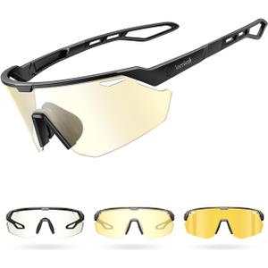 Lamicall 24g Polarized Sports Sunglasses for Men Women - UV400 Protection Sun Glasses for Baseball Running Cycling Driving