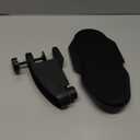 Ergonomics Desk Extender Tray, Table Mount Arm Wrist Rest Shelf, 180 Swivel Elbow Arm Support, Computer Desk Extender Tray for Home and Office (Black - Rotating)