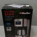 Mueller Ultra Brew Thermal Coffee Maker, 8 cup (34oz) Carafe, Keep Warm, Auto Shut-Off, LCD Display Coffee Machine, Programmable, Delay Brew Function, Stainless Steel