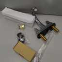 Kingston Brass KS7611WLL Wilshire 4" Center set Bathroom Faucet, 4-3/4" in Spout Reach, Polished Chrome