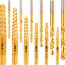 3 x 14PCS Easy Out Screw Extractor Set and Left-Hand Drill Bit Set