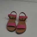 Soda Kids Open Toes One Band Ankle Strap Flat Sandals 4