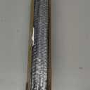 Curtain Rods 120 inch, Adjustable Curtain Rods for Windows 66 to 120, Single 5/8 inch Diameter long Drapery Rod Set with Brackets, Easy Install, Black