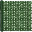 ODTORY Artificial Ivy Privacy Screen Fence Panel, Green 60x120 in UV-Anti Faux Greenery Backdrop, Fake Vine Leaf Hedges Background, Patio/Balcony/Garden/Backyard, Indoor Outdoor Green Decor