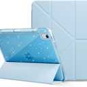 CoBak Case for iPad (A16) 11th Generation 11 Inch 2025, iPad 10th Generation 10.9 Inch 2022 - Protective Cover with Multi-Angle Includes Portrait Stand, Pencil Holder and Auto Wake/Sleep, Blue