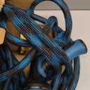 Garden Hose, Non-Expandable Water Hose 75 ft, Flexible, Kink & Leak Proof Water Pipe with 10-Function Spray Nozzle, Lightweight Outdoor Hose for Yard, Lawn, Car Wash, RV and Home Use