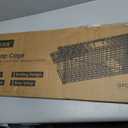 Humane Animal Trap, 37"x14"x15" Foldable Large Live Cage Traps for for Raccoons Beavers Groundhogs Foxes Armadillos and Other Live Animals, Easy to Catch and Release, Work for Indoor Outdoor