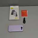 aonidi 20000mAh Ultra-Portable-Charger-Power-Bank PD20W with Built in Cables&AC Wall Plug,Fast Charging Cell Phone Charger Battery Pack,LED Display Travel Battery Bank for All iPhone,Samsung,Android, Purple 