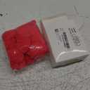 Red Pom Poms Christmas Faux Fur Pompom Ball Acrylic Large Red Pompoms Crafts Holiday Pom Balls Fluffy Plush Pompom for DIY Christmas Costume Supplies Party Decorations, 2 Inches (30 Pieces)